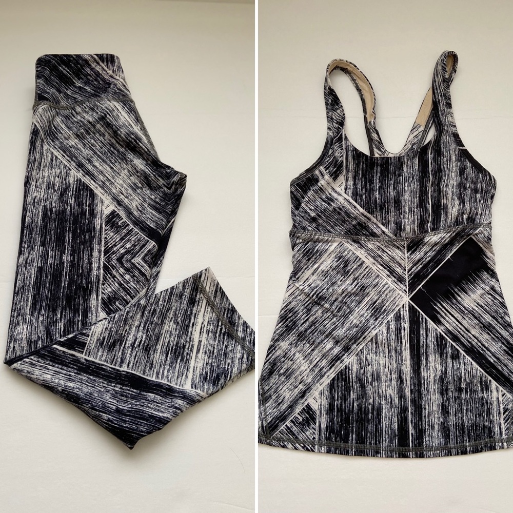 MAKE AN OFFER Wunder Under crop & Crossback Tank